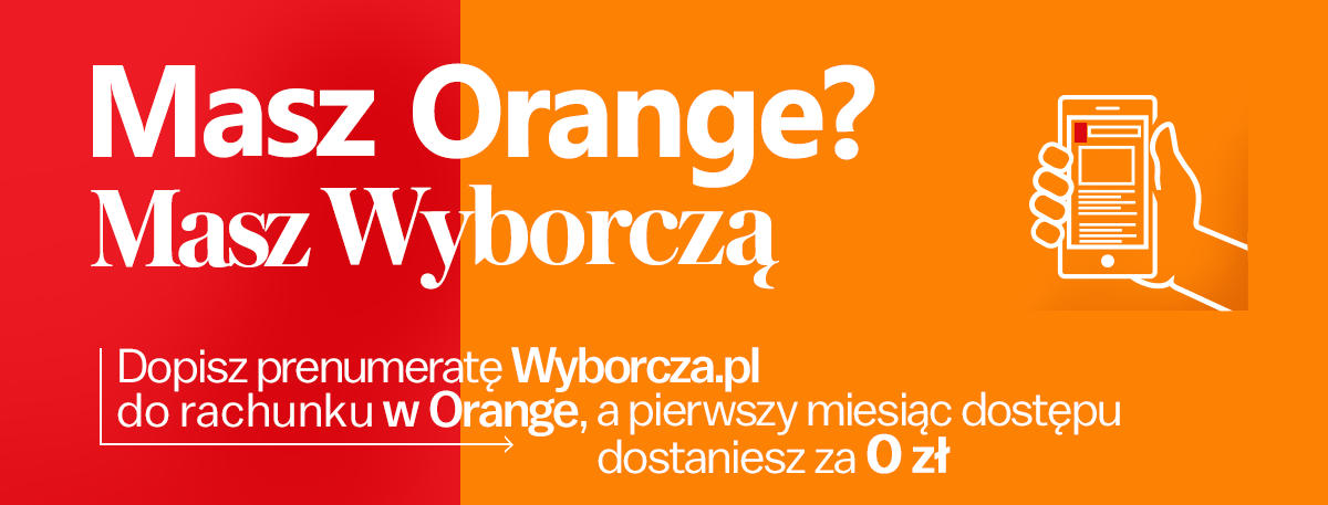 Orange i Wyborcza.pl - dwie opłaty na jednym rachunku