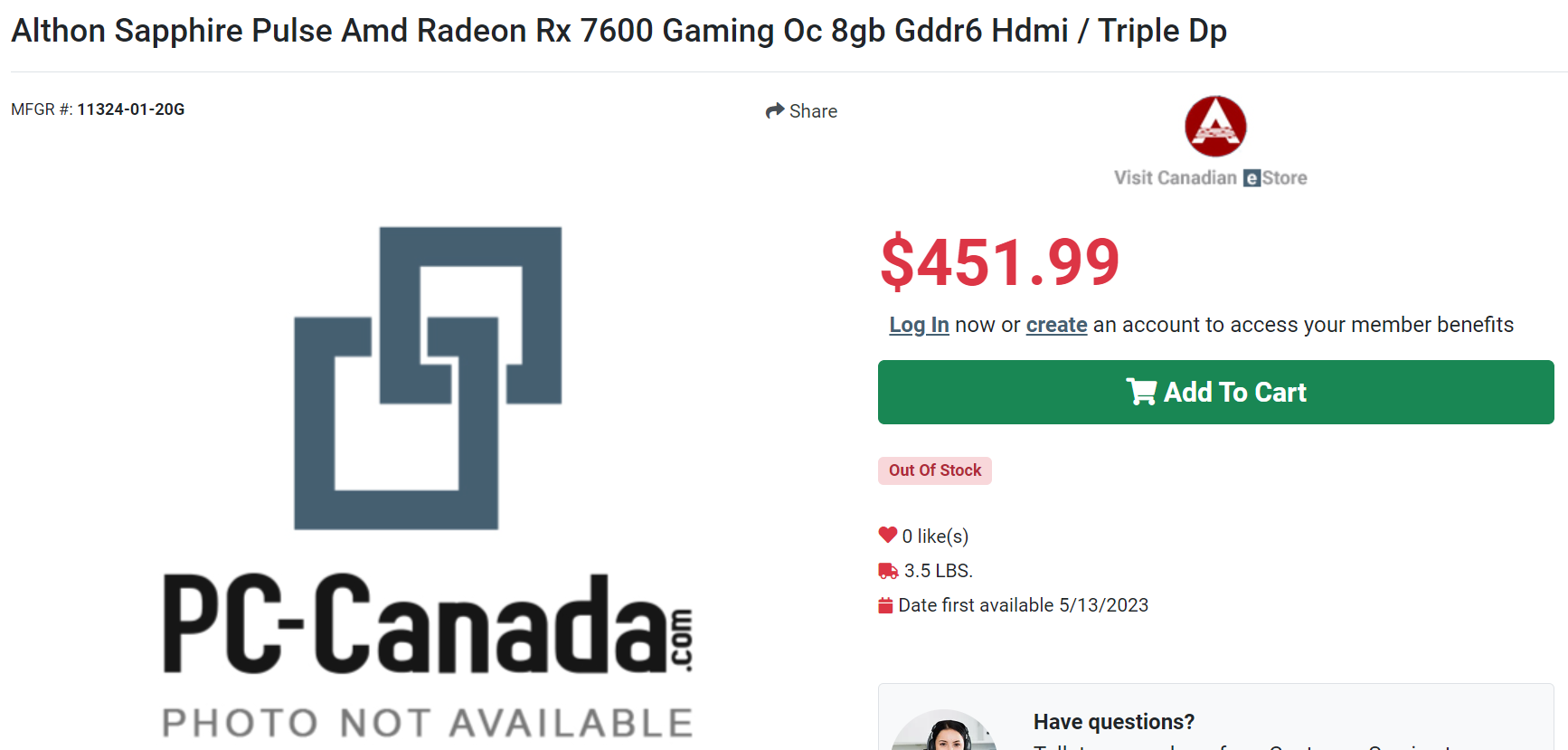 Poznaliśmy cenę karty AMD Radeon RX 7600. Nie jest źle