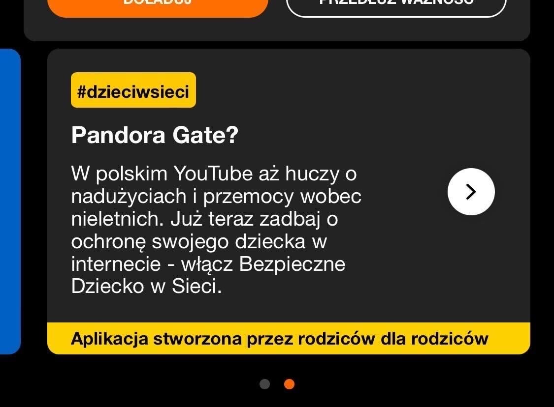 Pandora Gate w Mój Orange