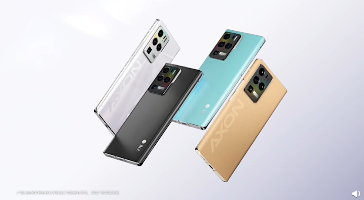 ZTE Axon 30 Ultra - producent zaprezentował design urządzenia
