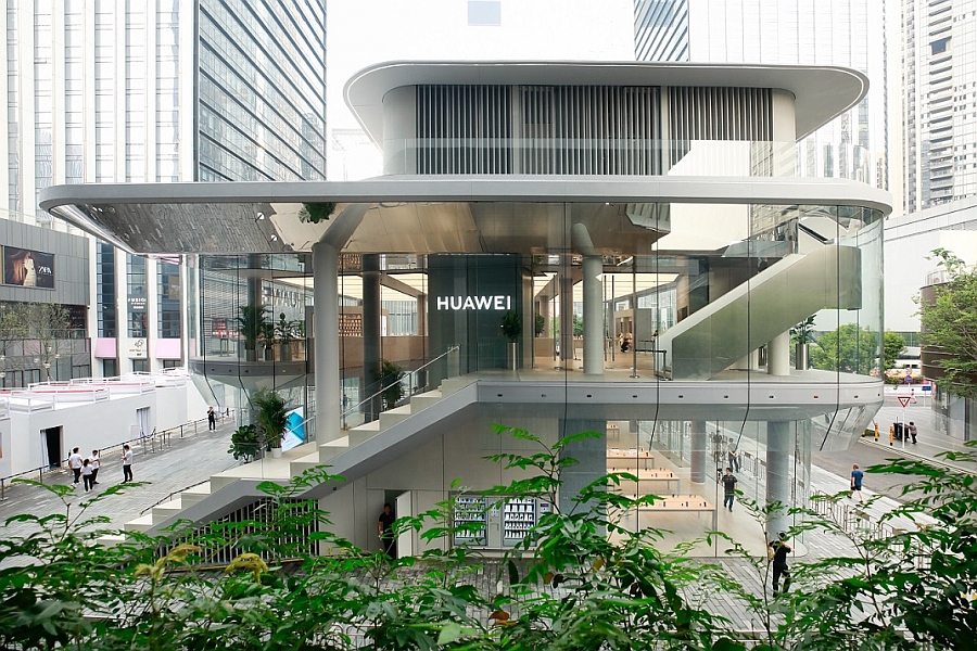 Huawei największy salon