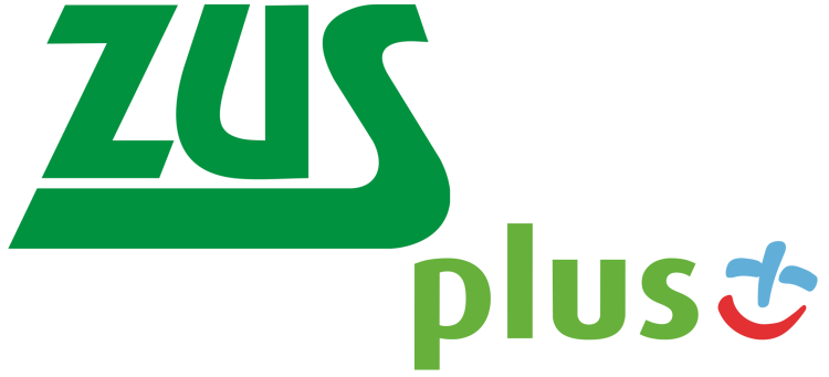 ZUS, Zakład Ubezpieczeń Społecznych, Plus, logo