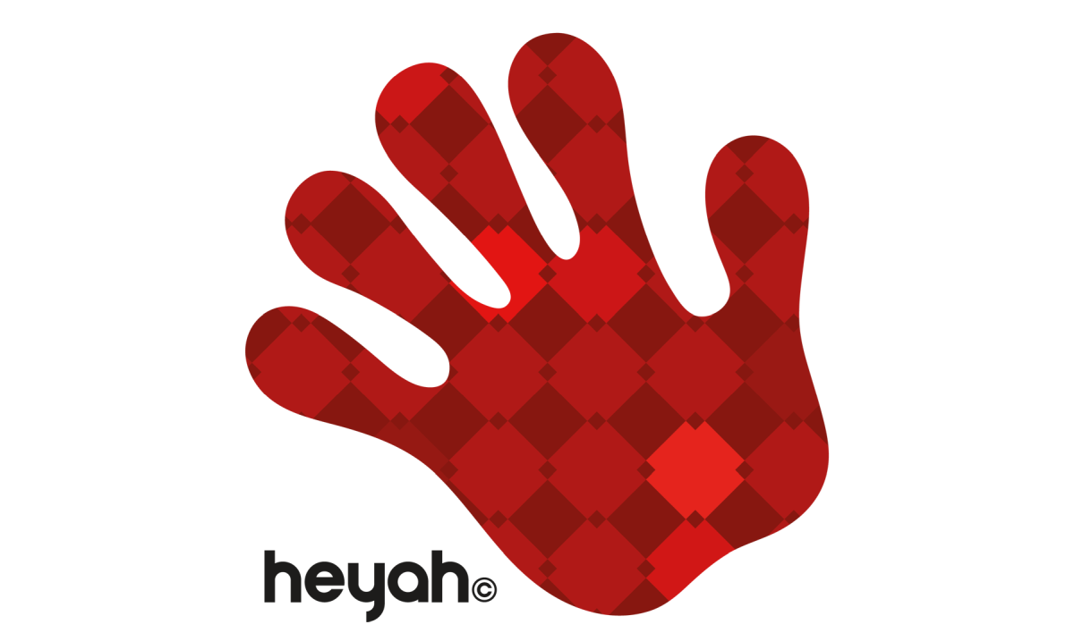 Heyah logo łapka