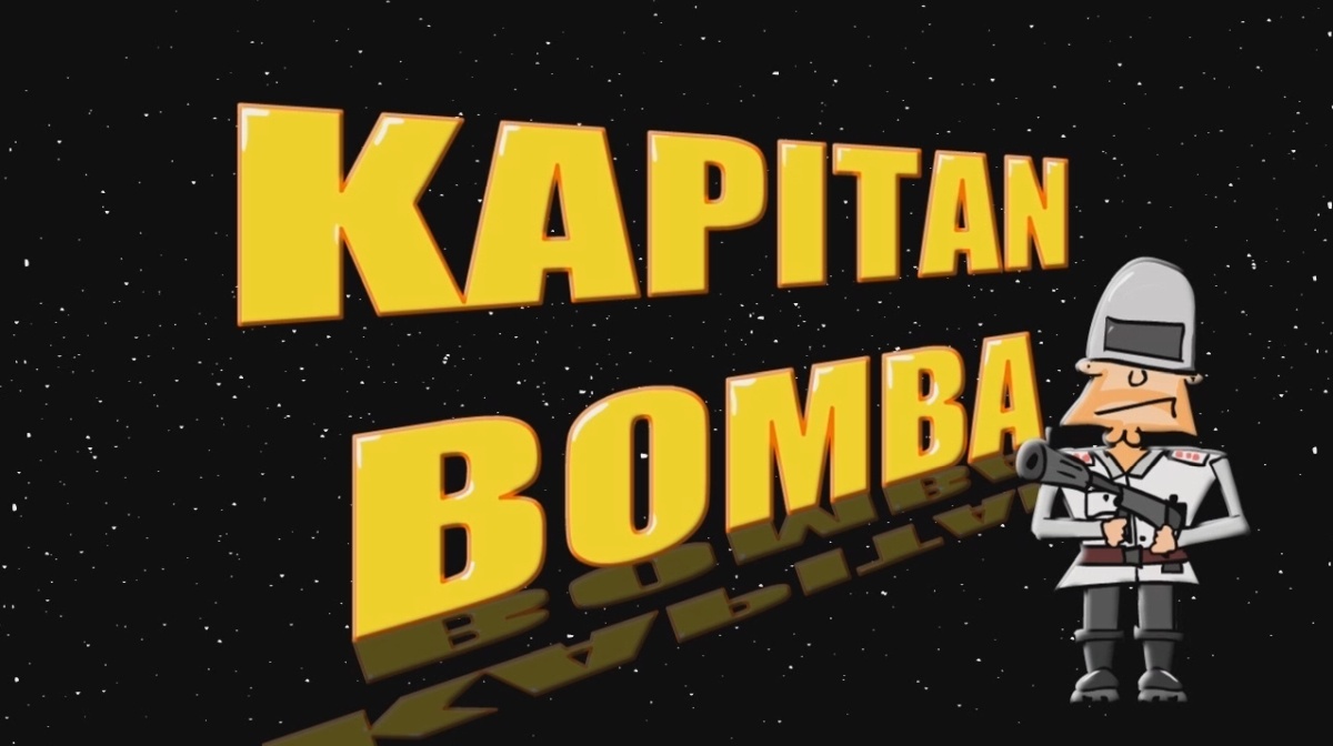 Kapitan Bomba tytuł
