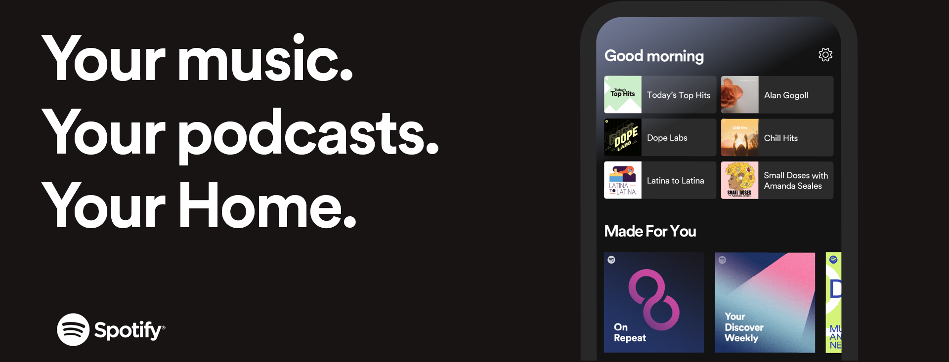 Spotify ekran