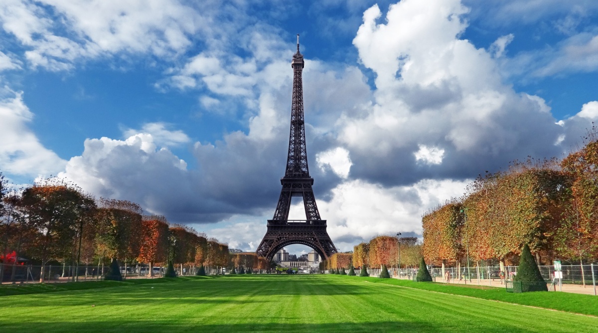 Paryż, Wieża Eiffla, dzień