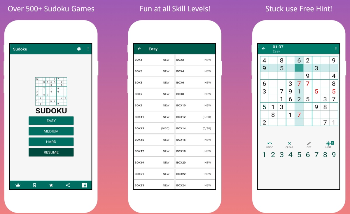 Płatne aplikacje i gry na androida za darmo - Sudoku {Premium Pro}