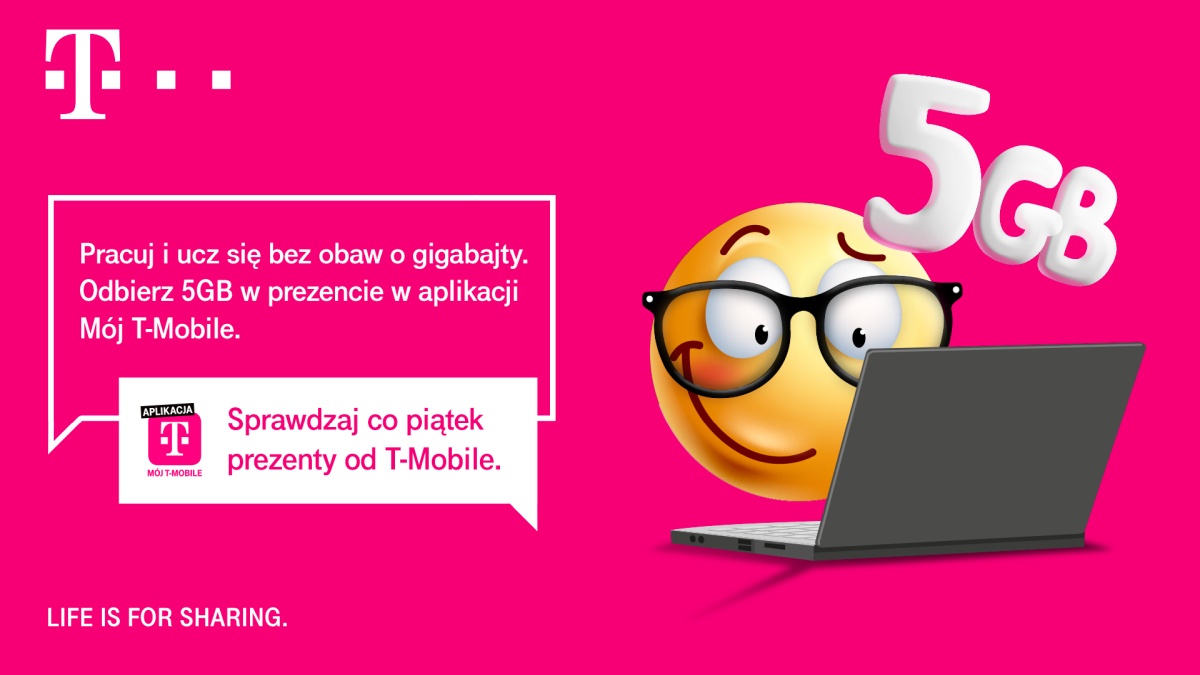 T-Mobile Happy Fridays 5 GB za darmo