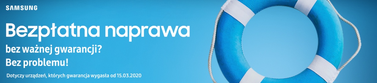 Samsung przedłużona gwarancja baner
