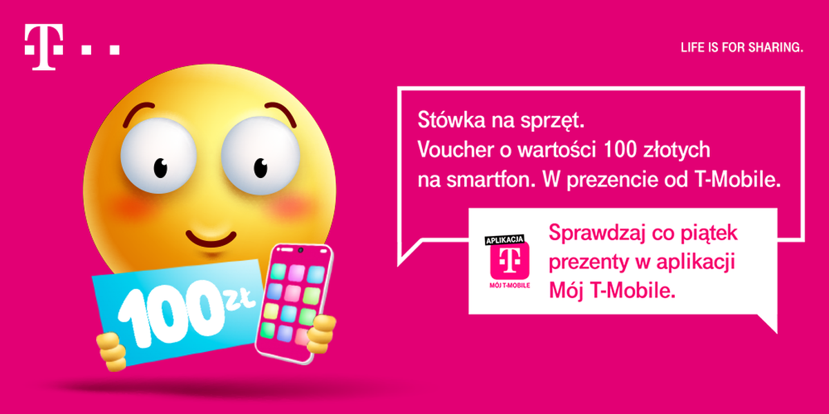 T-Mobile Happy Fridays kupon 100 zł