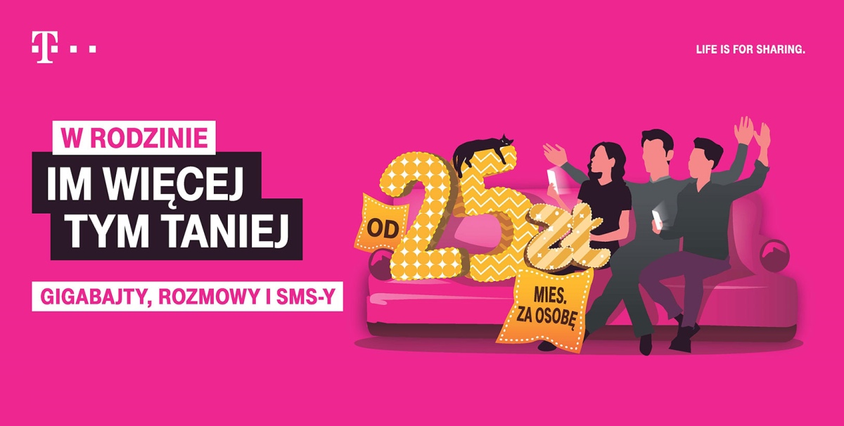 T-Mobile oferta rodzinna nowa kampania