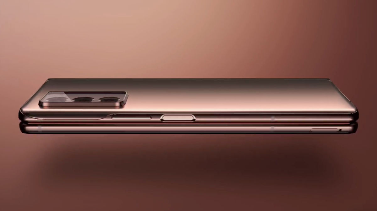 Samsung Galaxy Z Fold2 brązowy
