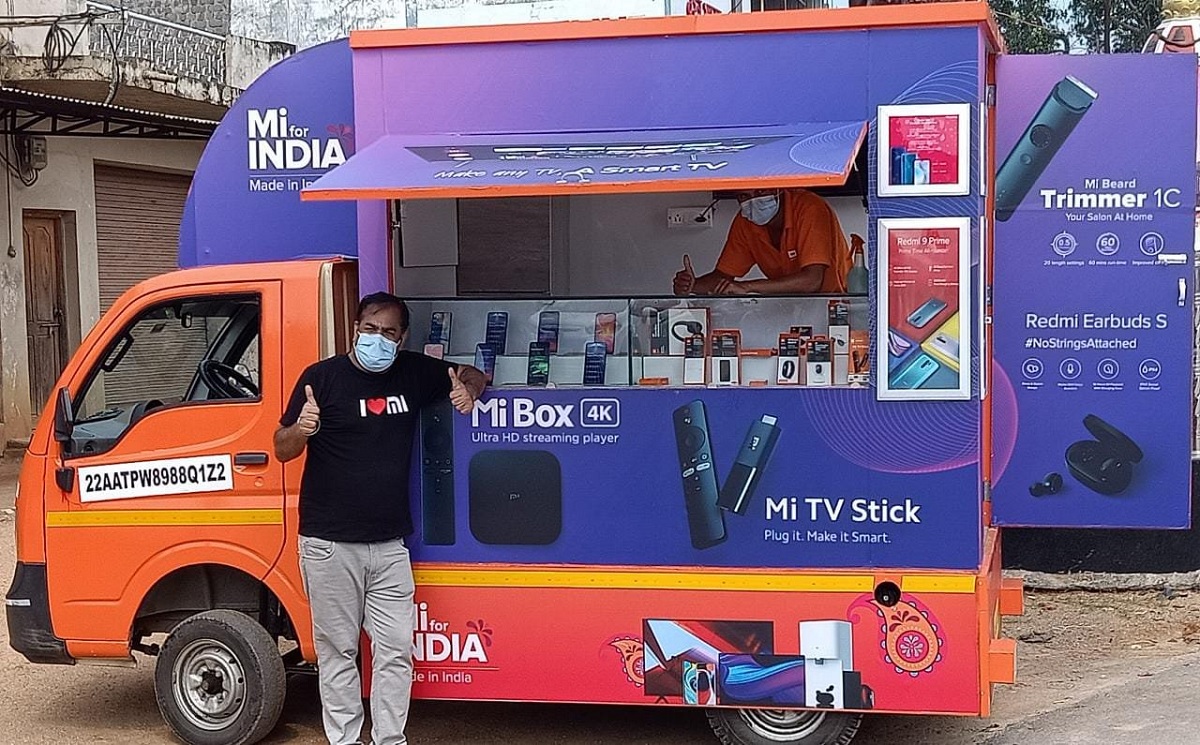 Xiaomi mobilny sklep Indie
