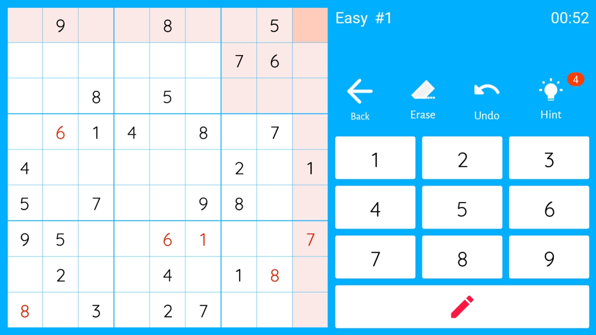 Płatne aplikacje i gry na androida za darmo - Sudoku Pro - Ad Free