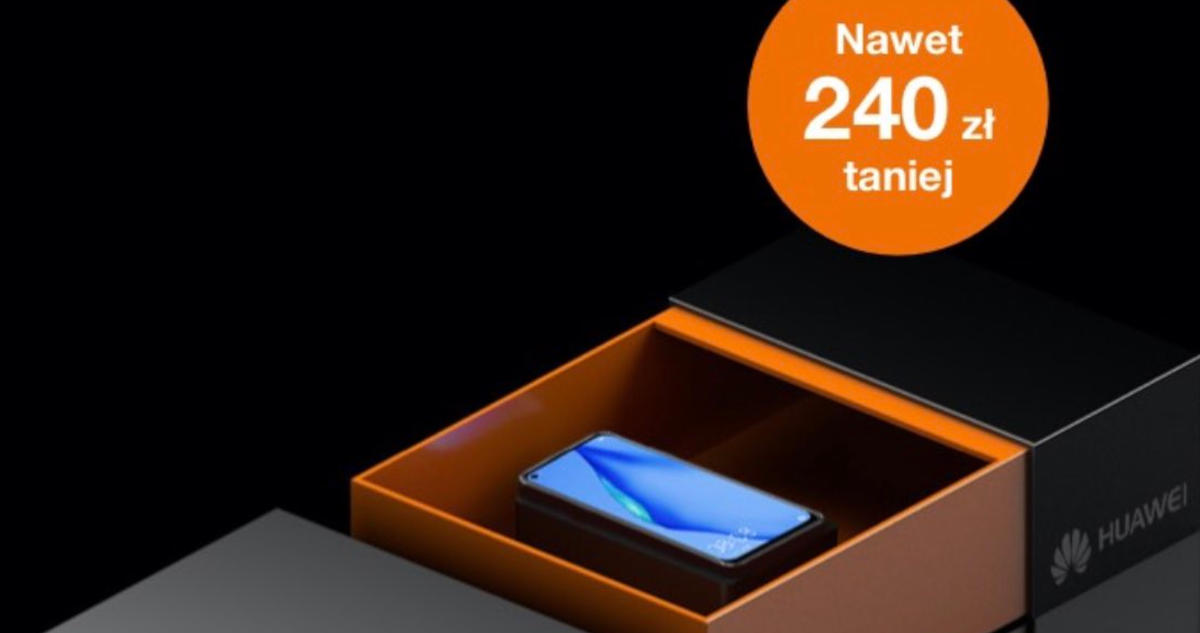 Orange: Extra Box z Huawei P40 lite tańszy o 240 zł