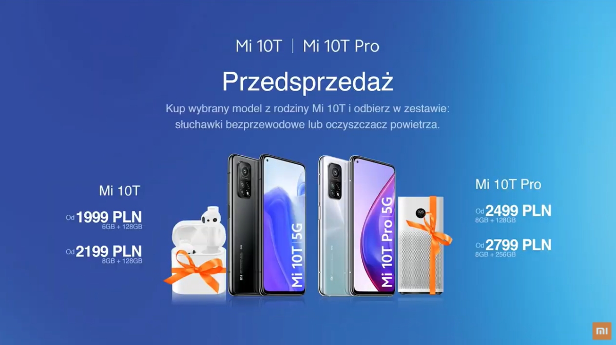 Xiaomi Mi 10T przedsprzedaż