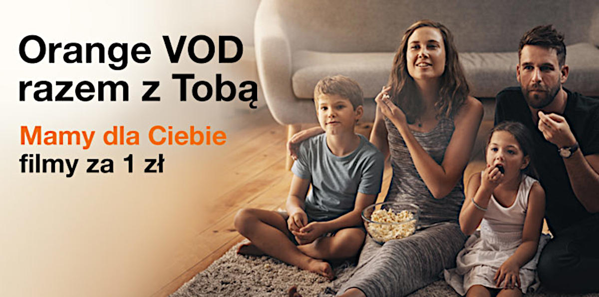 Orange VOD – w promocji filmy za 1 zł