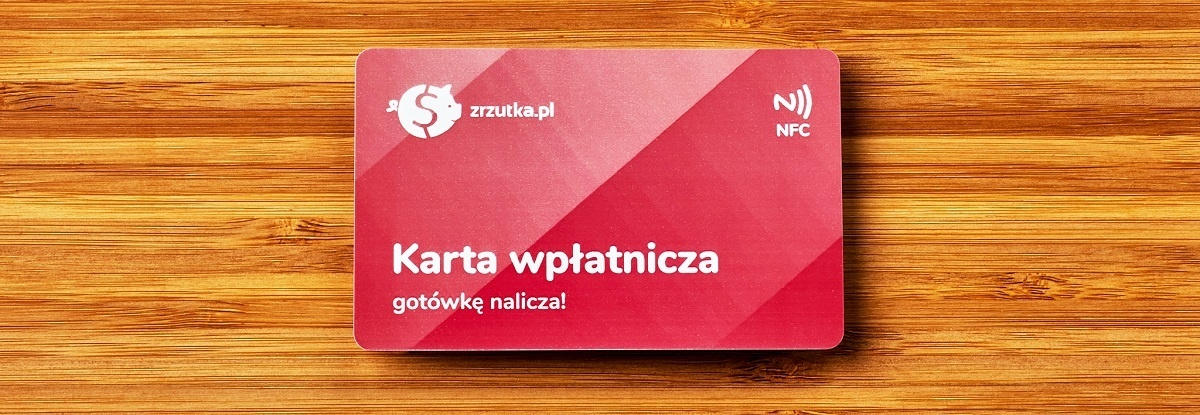 Zrzutka.pl wypuszcza własną kartę… wpłatniczą