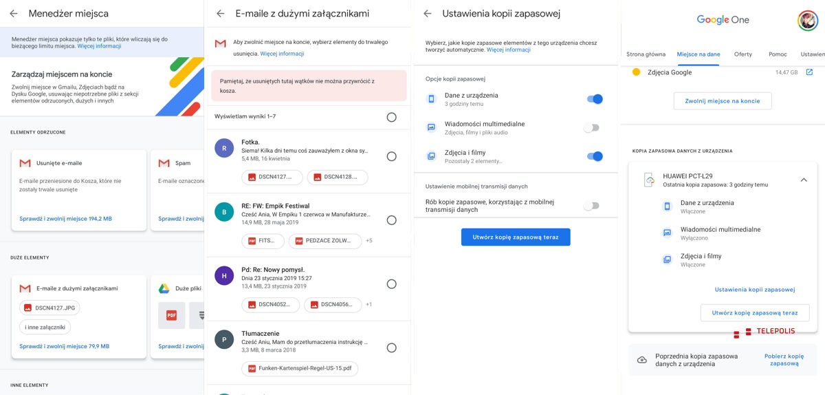Google One dla Androida