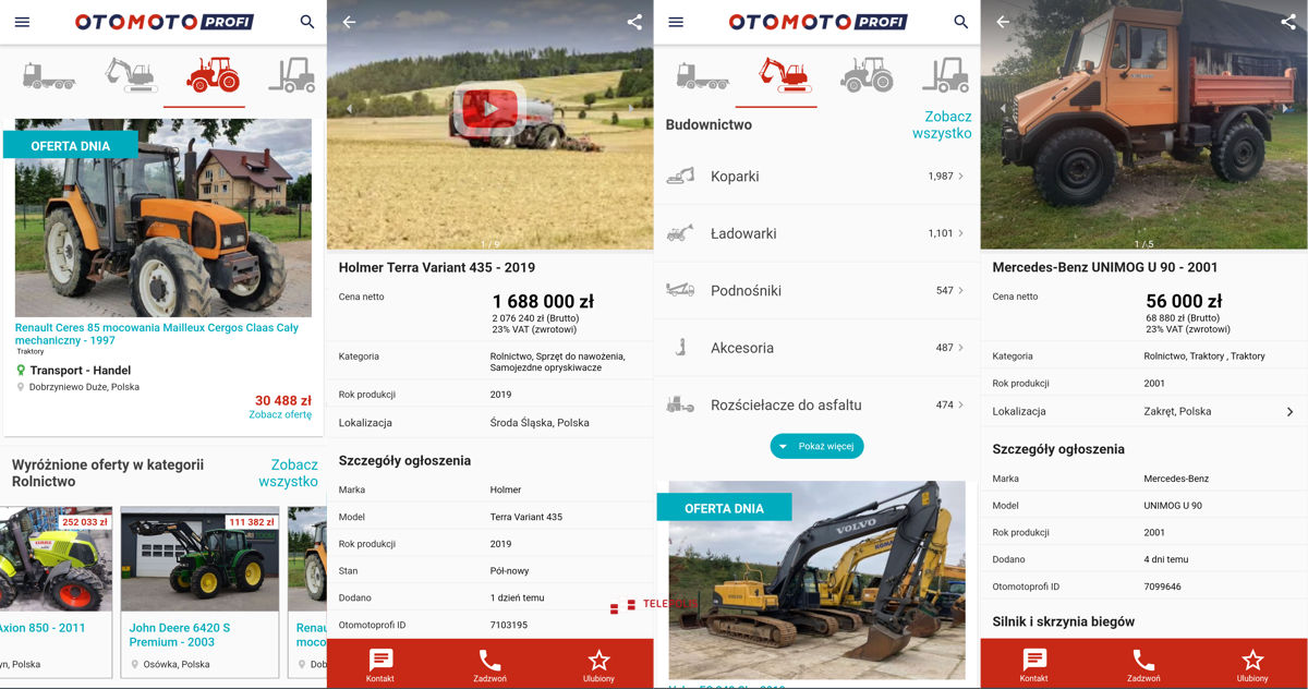 Otomoto Profi dla Androida