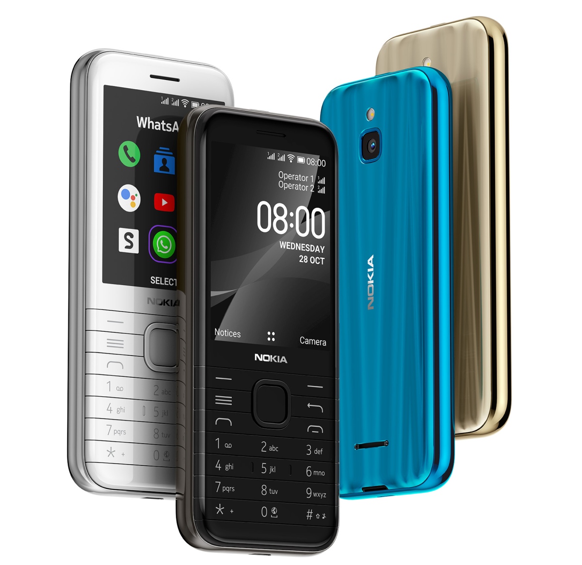 Nokia 8000 4G kolory