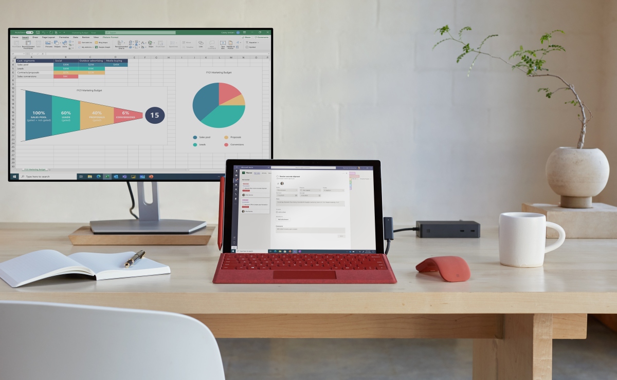 Microsoft prezentuje Surface Pro 7+ dla biznesu także w wersji LTE Advanced