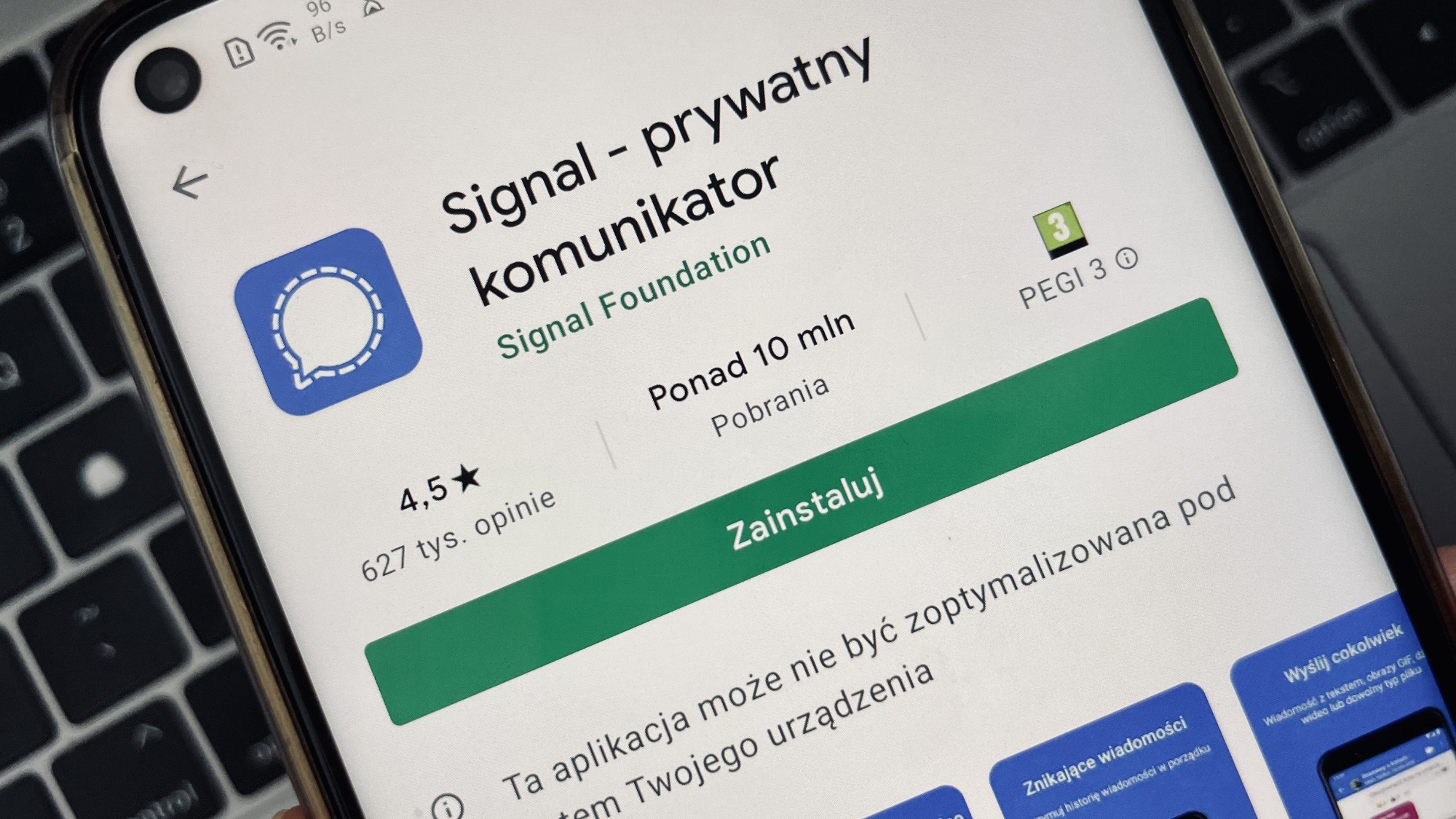 Signal w Google Play