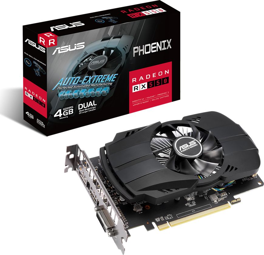 Asus Radeon RX 550 Phoenix EVO 4 GB