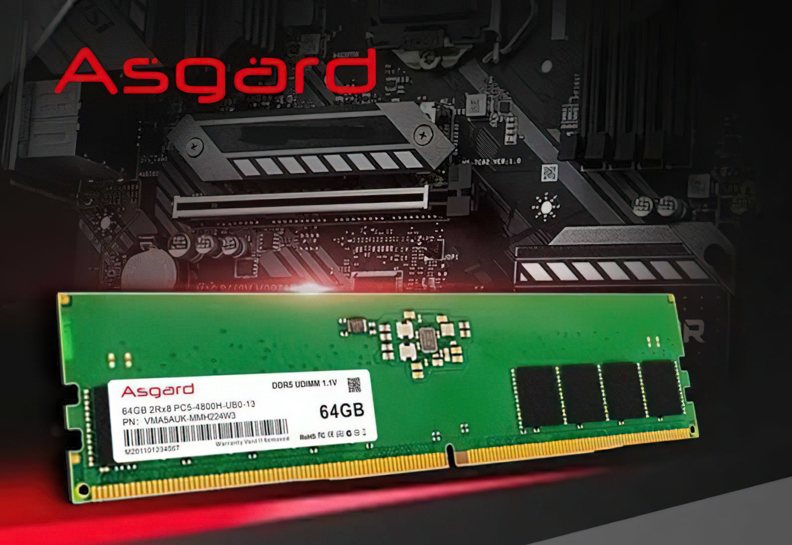 ASGARD - pamięci DDR5 4800 MHz