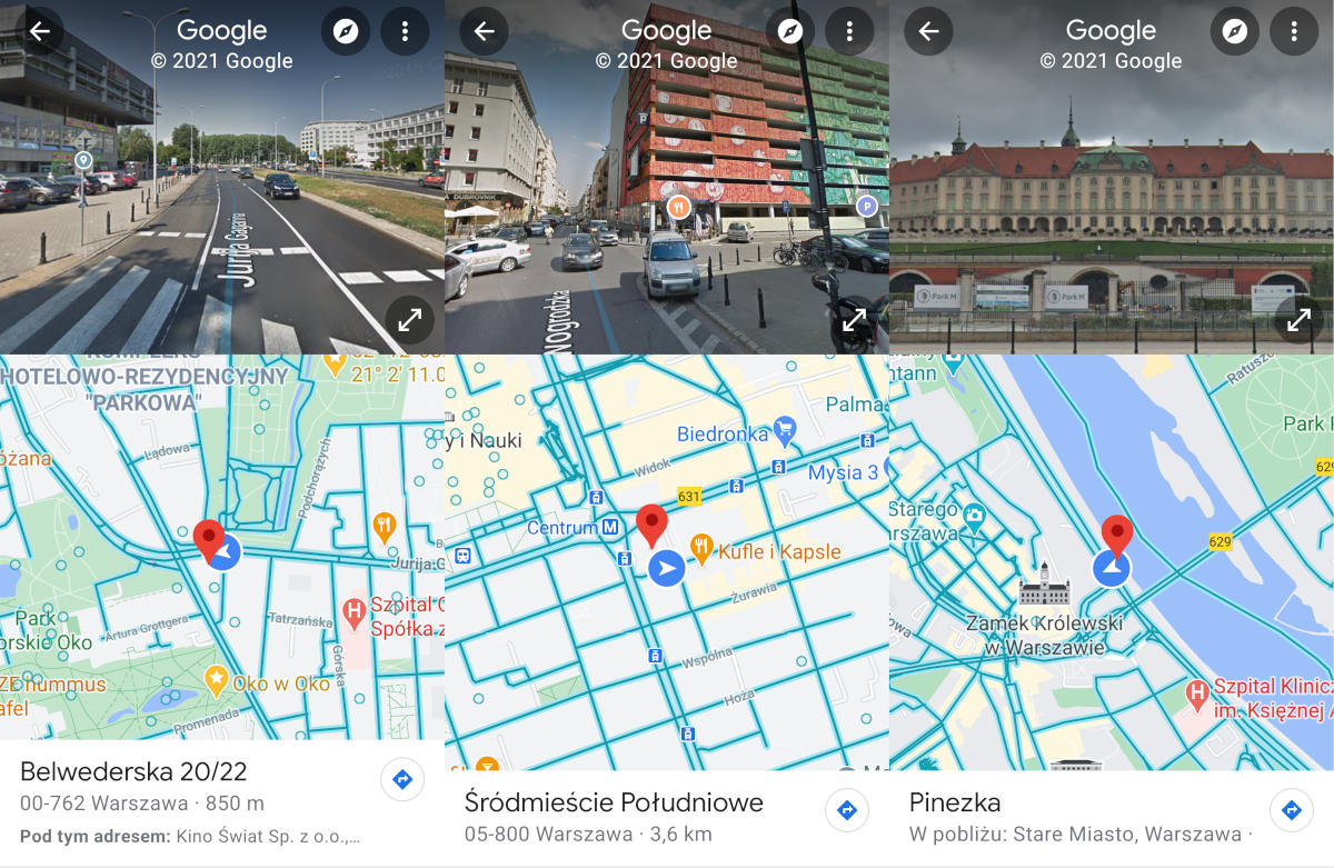 Mapy Google I Street View Z Dzielonym Ekranem Korzystaliscie Juz Z Nowej Funkcji Telepolis Pl