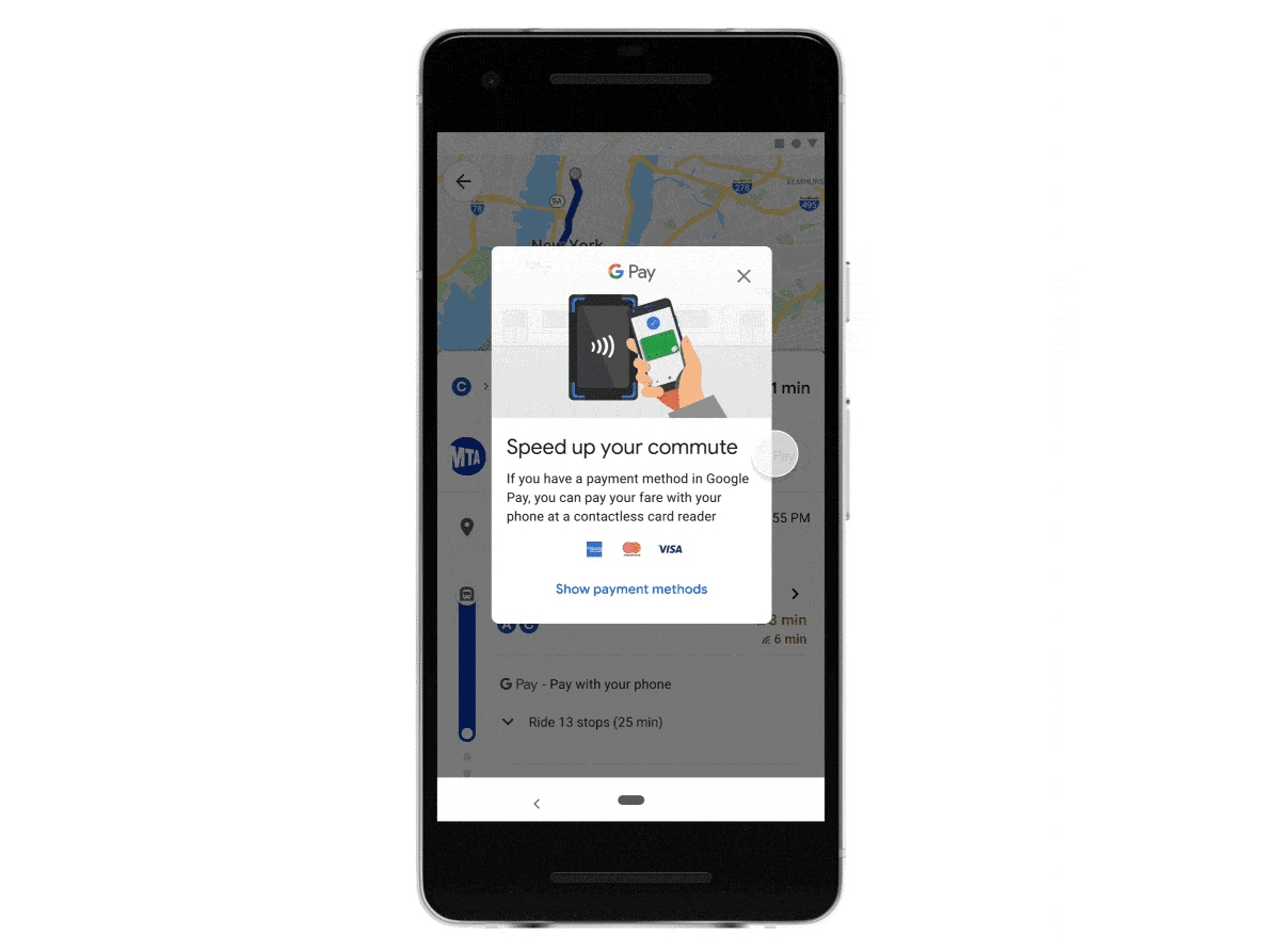 Google Maps bilety
