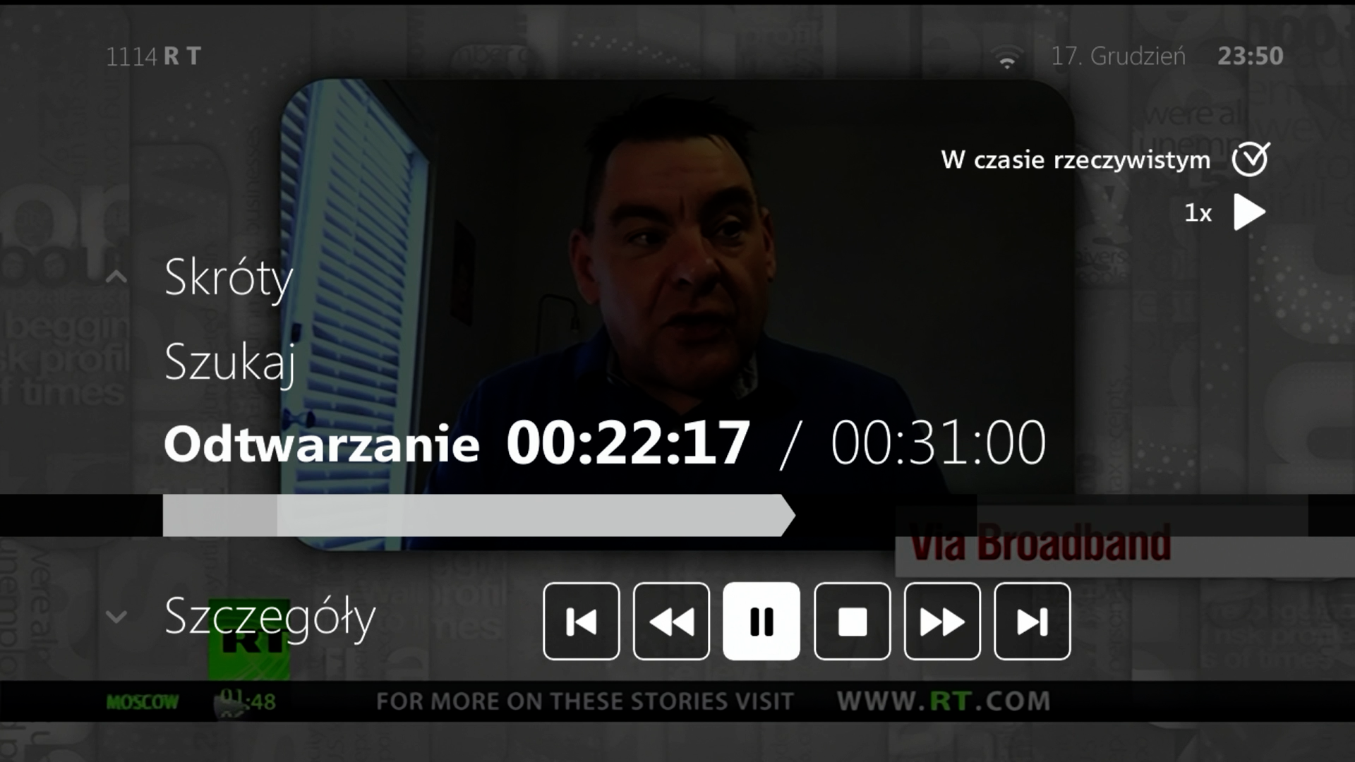 MatteBox - przewijanie i pauzowanie