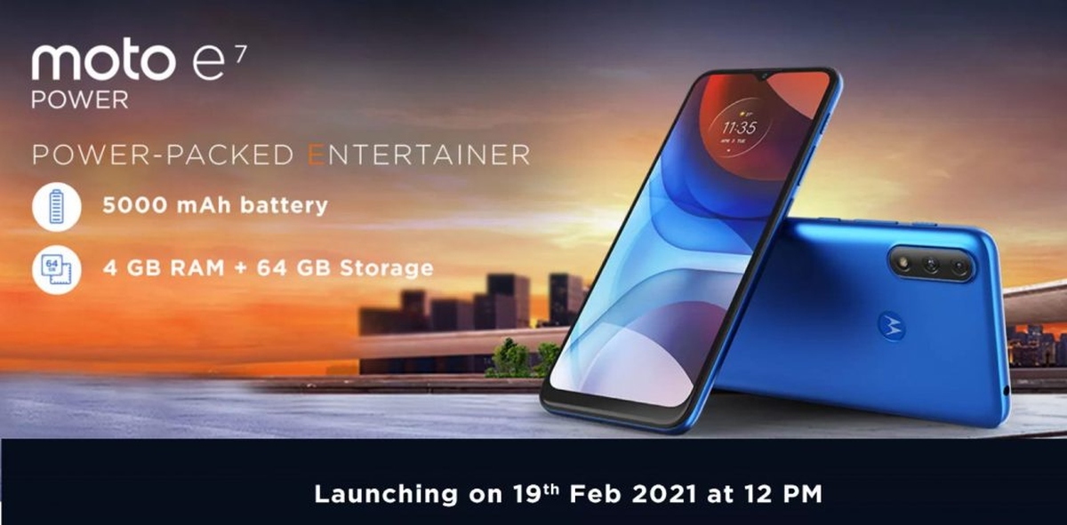 Motorola Moto E7 Power premiera 19 lutego