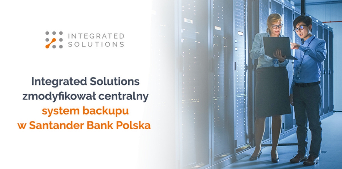 Orange Polska Integrated Solutions backup Santander Bank Polska baner