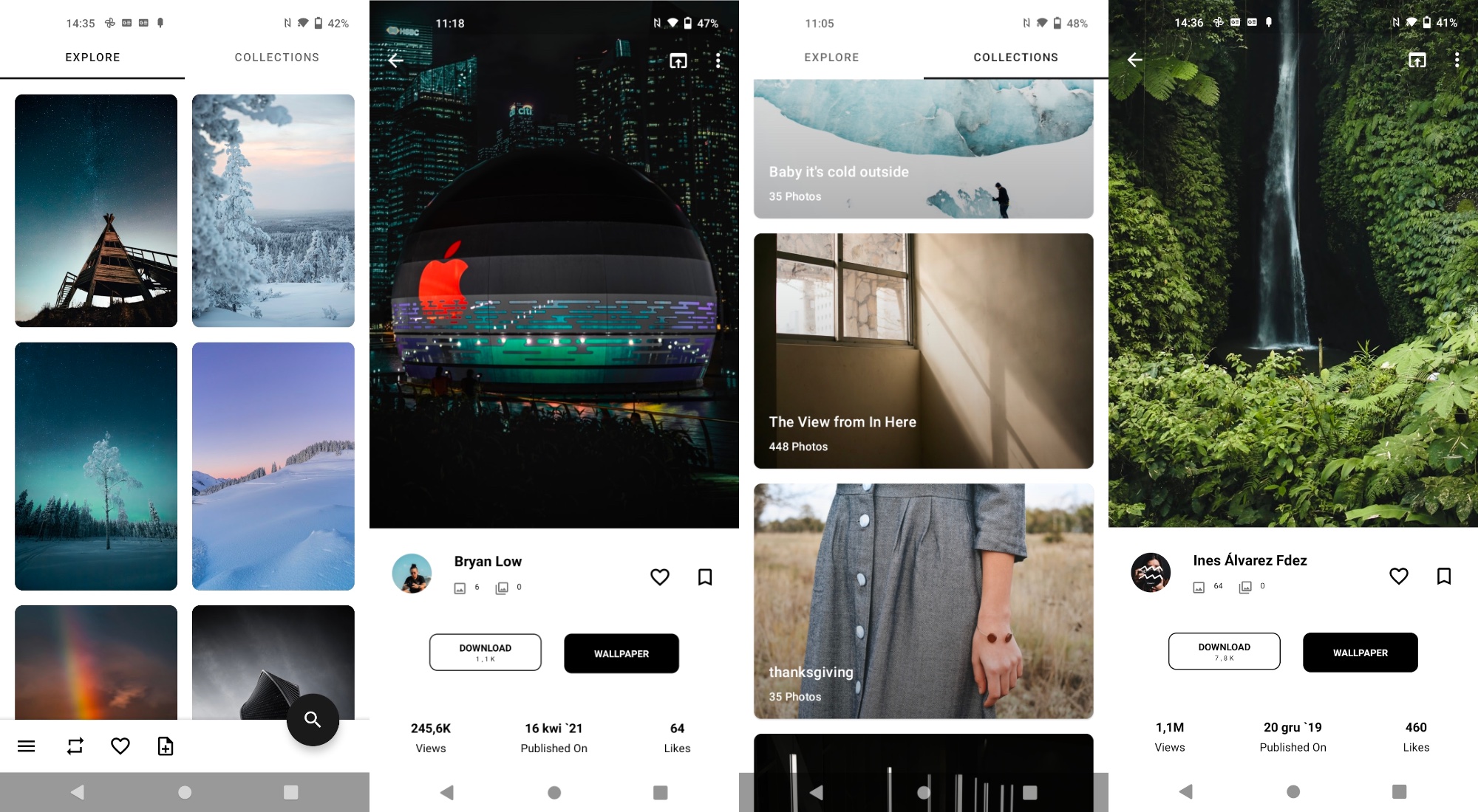 Walldrobe – piękne zdjęcia jako tapety dla Androida