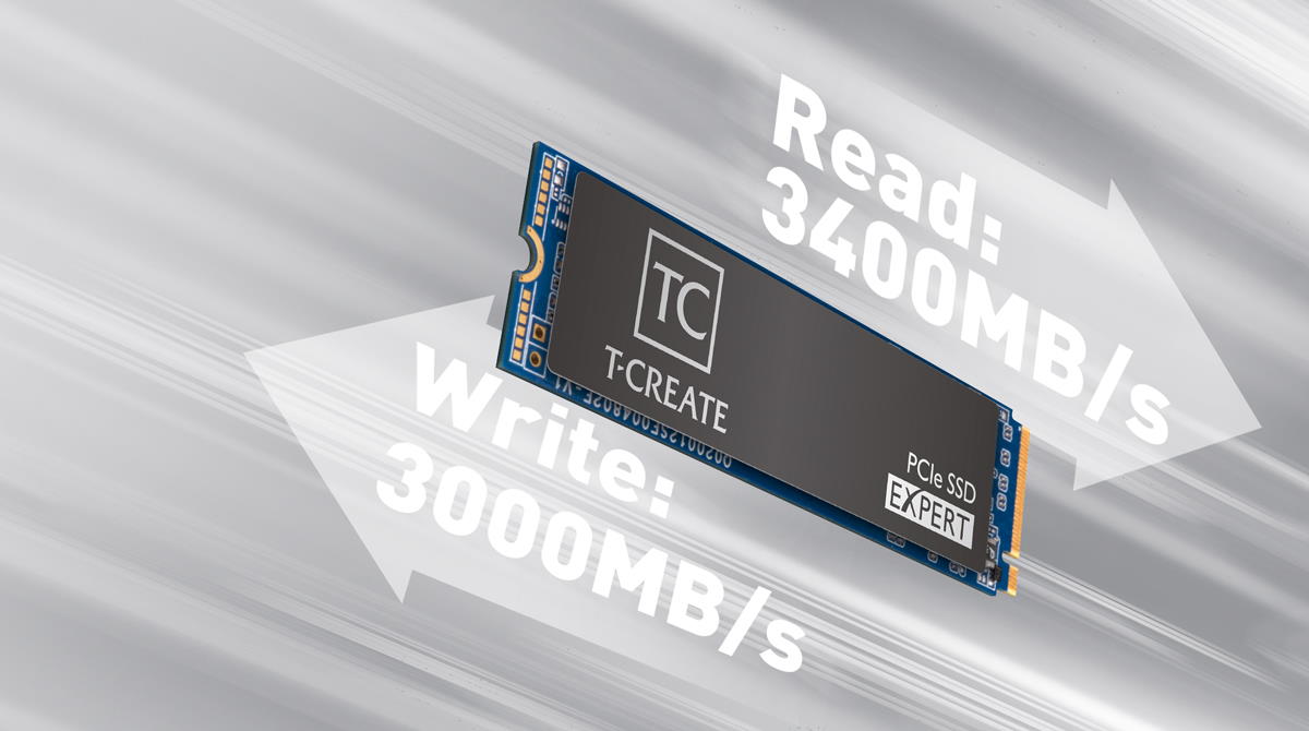 TeamGroup T-Create Expert PCIe SSD - dysk do wydobywania kryptowaluty Chia