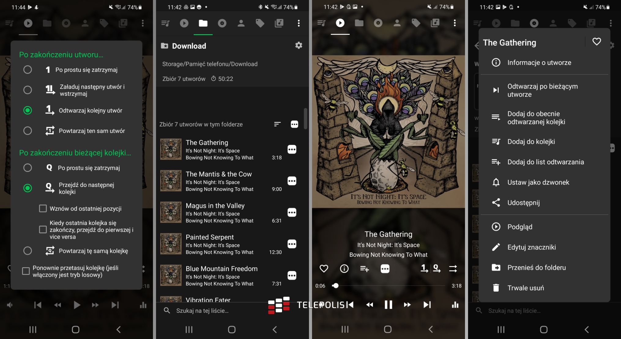 Musicolet dla Androida