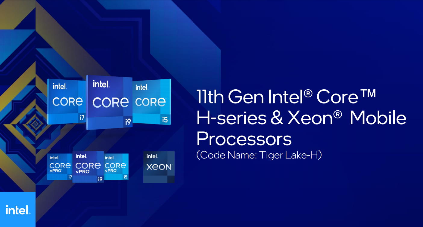 Procesory Intel Core 11. generacji z serii H oficjalnie zaprezentowane