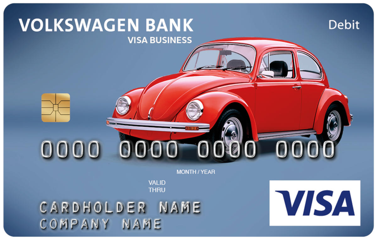 Volkswagen Bank wprowadza nowe wzory kart