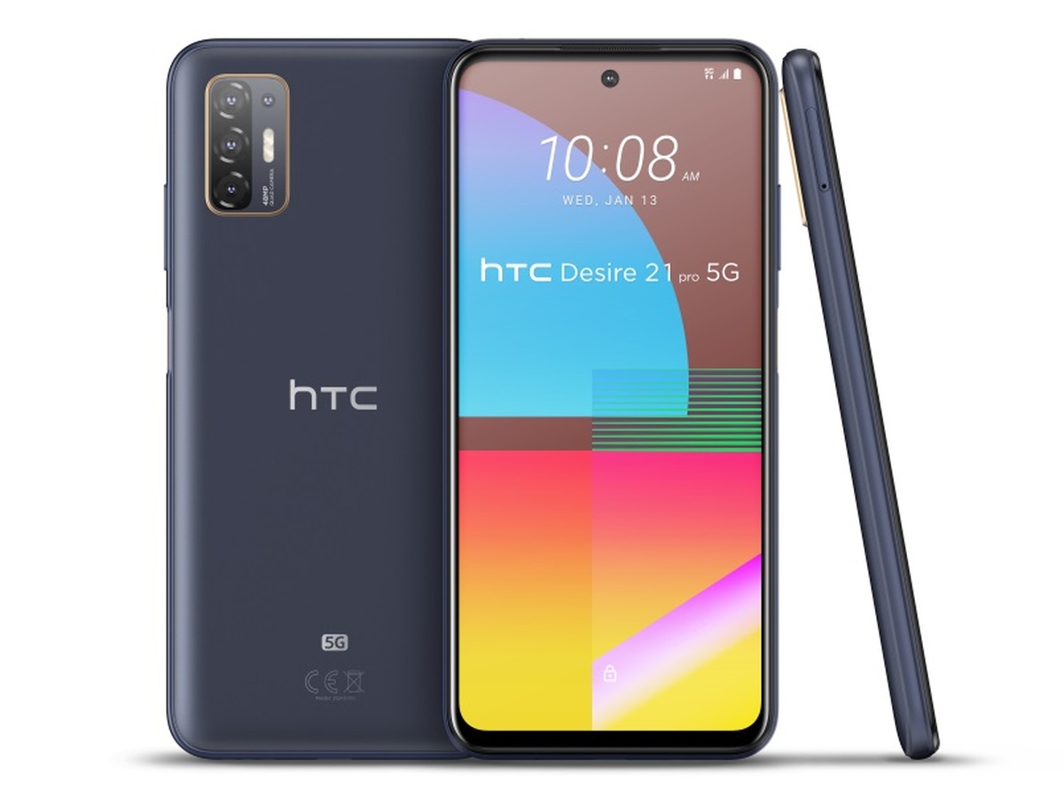 HTC Desire 21 Pro 5G tył przód bok