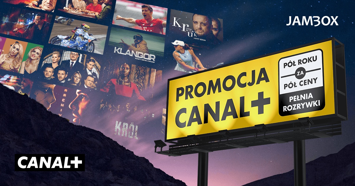 CANAL+ -za pół ceny JAMBOX