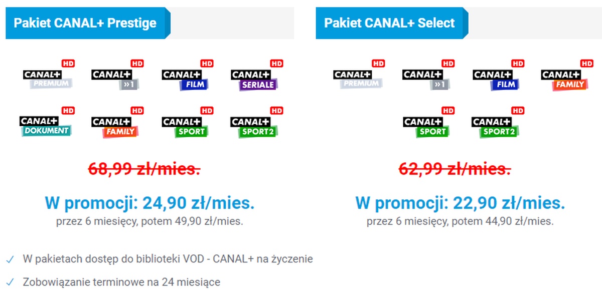 JAMBOX promocja pakiety Canal+