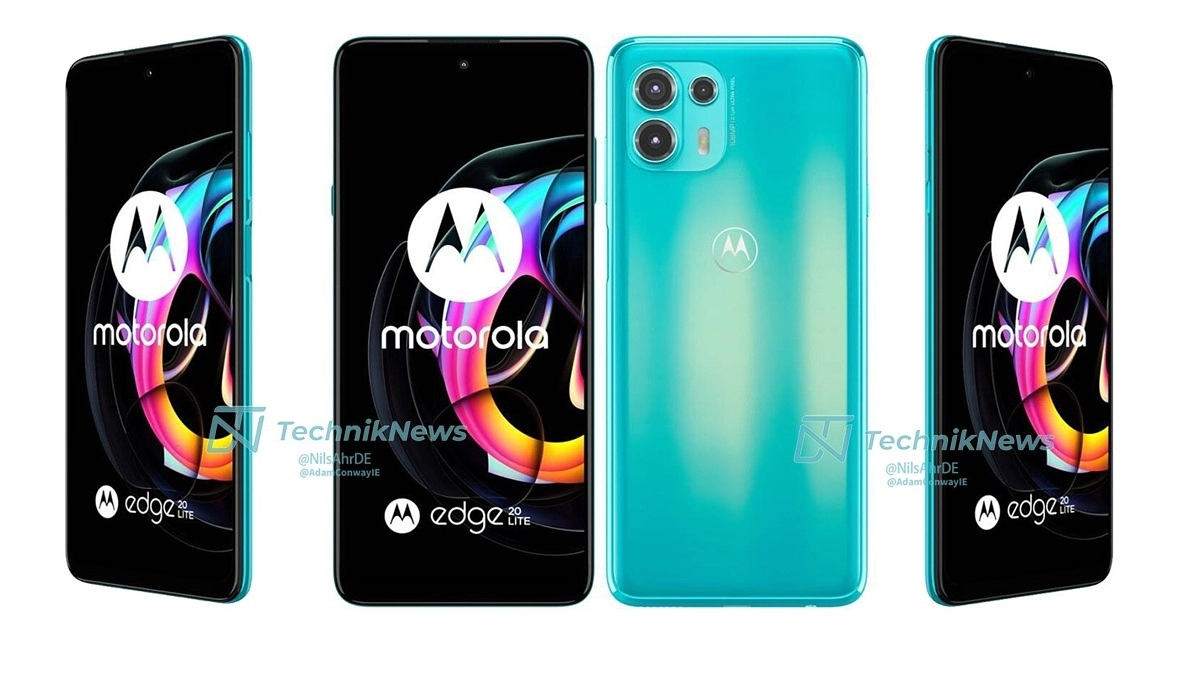 Motorola Edge 20 Lite wygląda Xiaomi Mi 11 Lite z wytrzeszczonymi oczami
