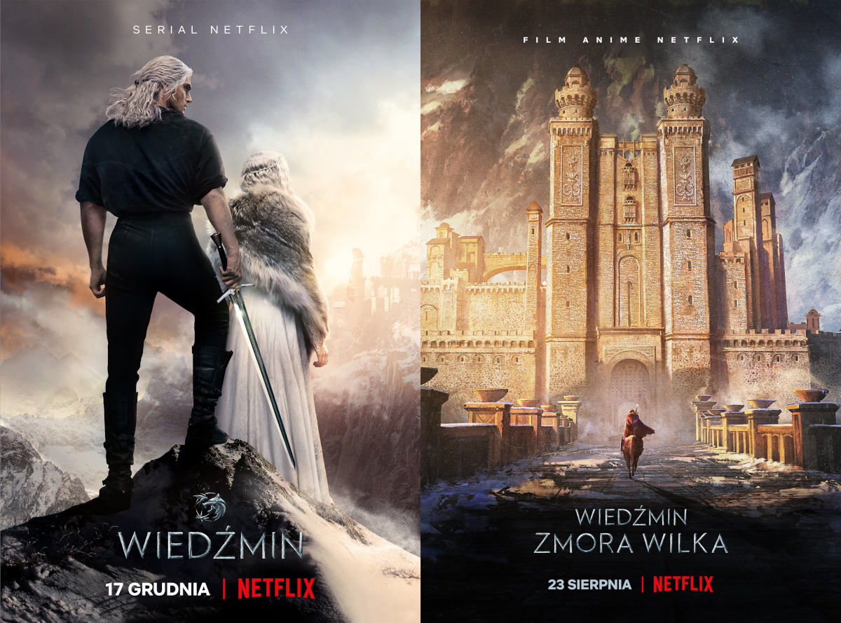 Drugi sezon Wiedźmina i anime „Wiedźmin: Zmora Wilka”. Netflix podał daty premier