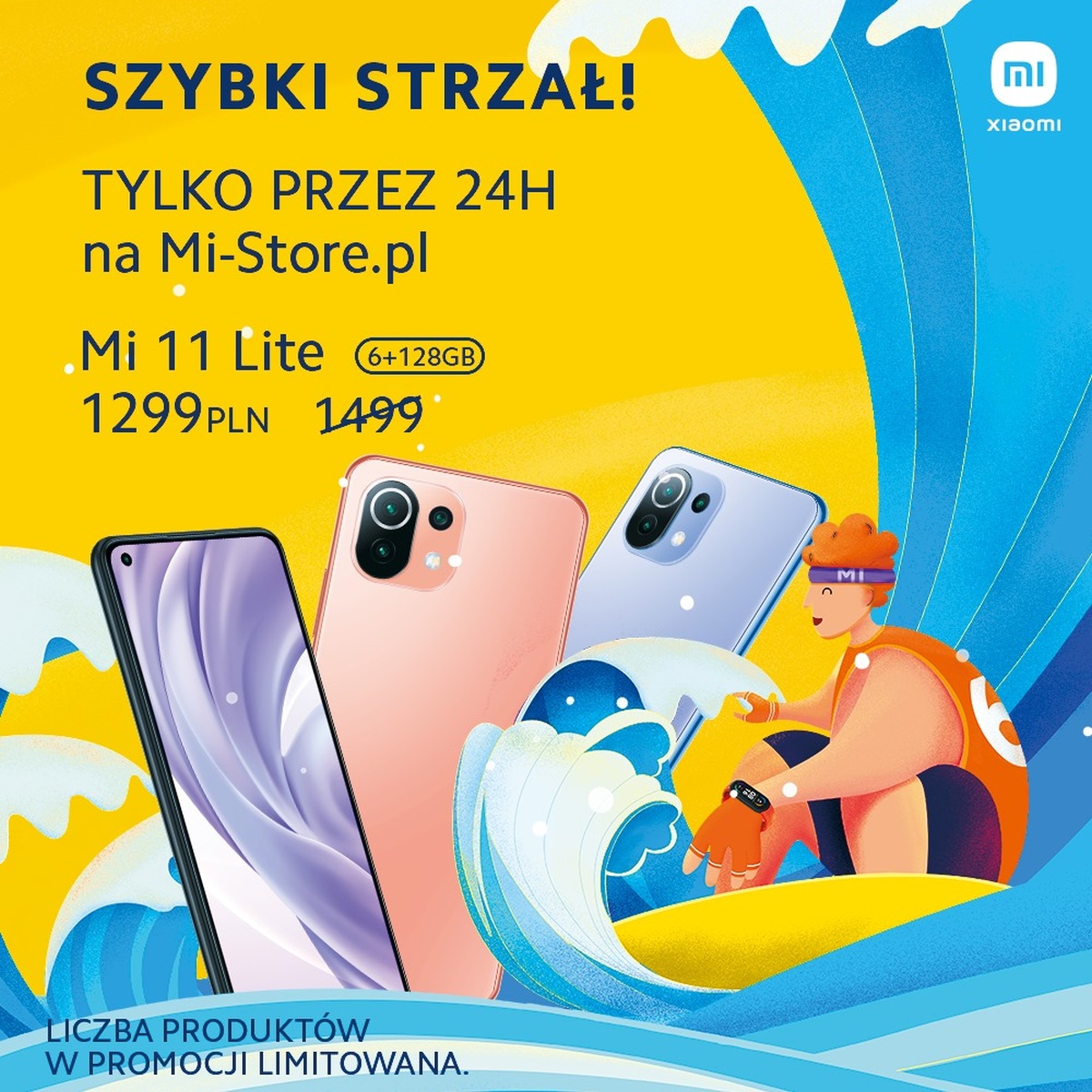 Xiaomi Szybki Strzał Mi 11 Lite baner 