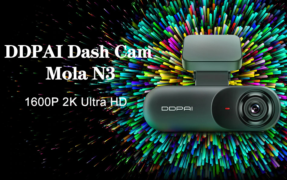 DDPAI Dash Cam Mola N3 1600P