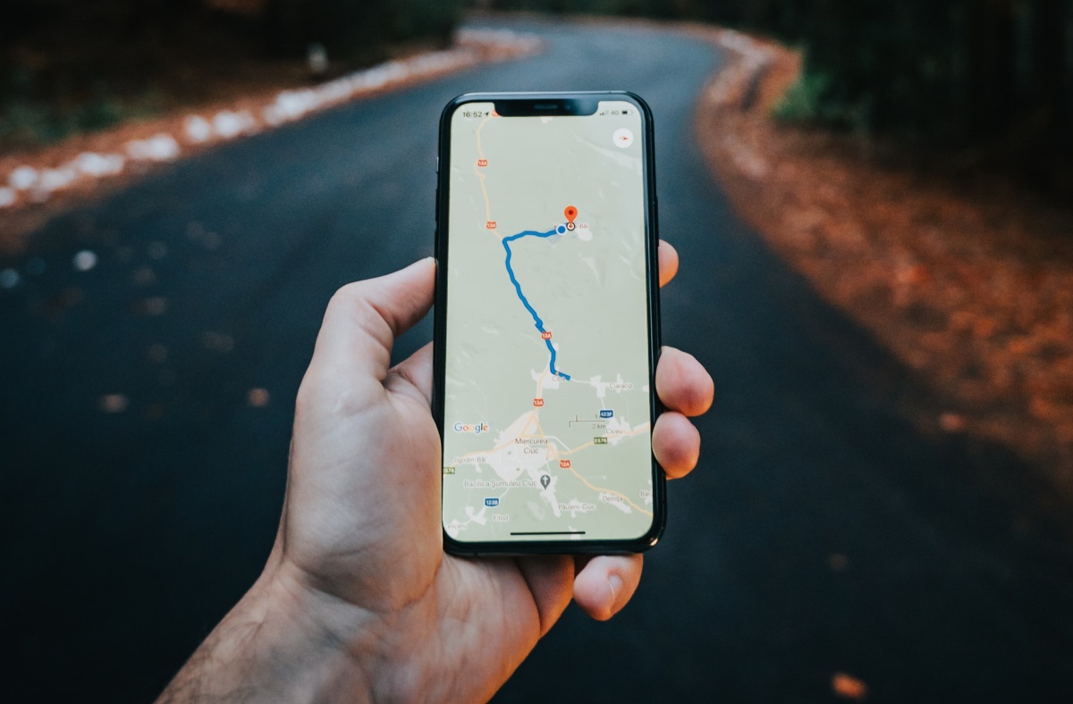 Google Mapy nawigacja udostępnianie danych