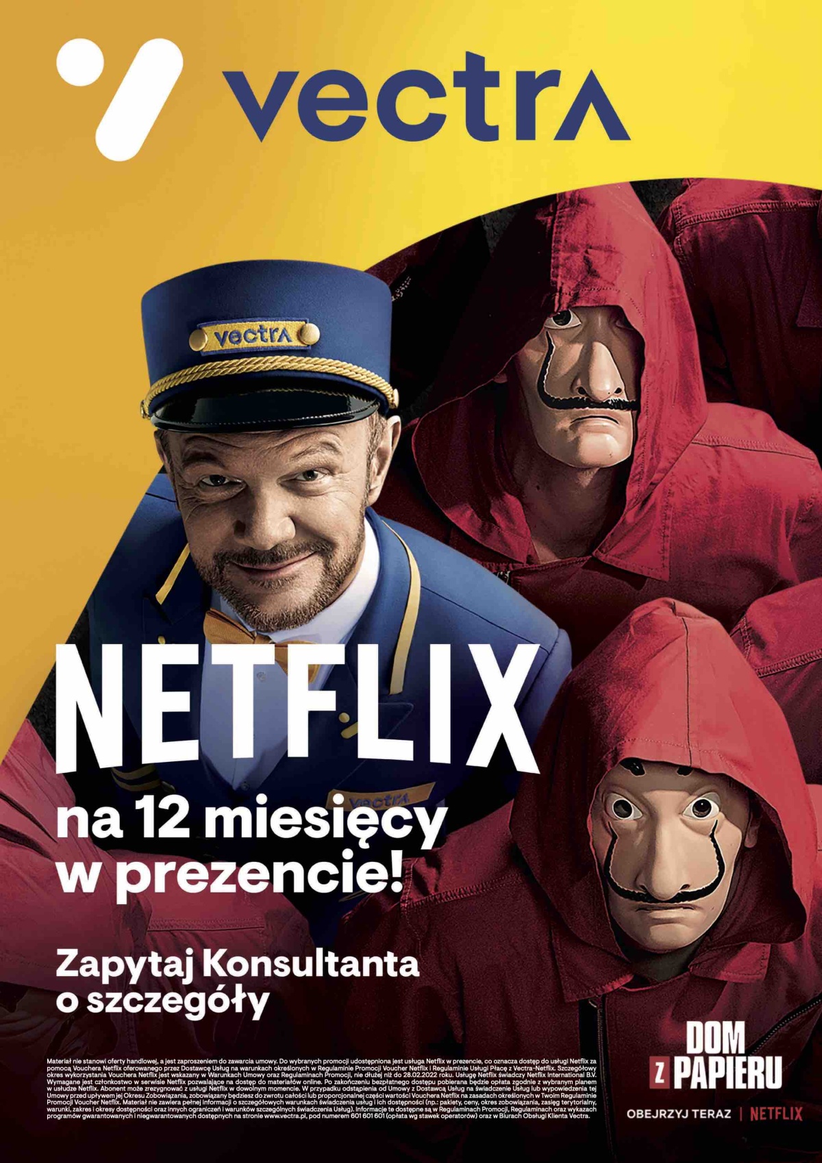 Vectra Netflix baner