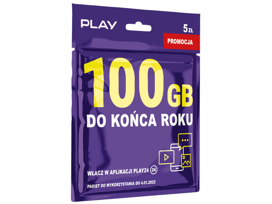 Co należy zrobić, by dostać 100 GB w Play na Kartę