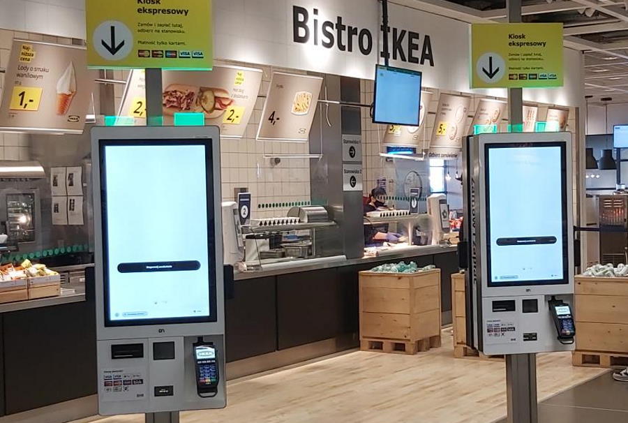 IKEA - wirtualne kioski do zamawiania jedzenia